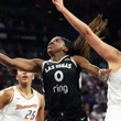 Jackie Young's record 21-point quarter propels Aces to 2-0 lead over Mercury in WNBA Finals