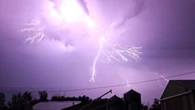 Storms clobber southern Manitoba with piles of hail and brilliant lightning display