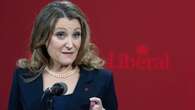 Freeland says she'd invite Carney to be finance minister if she wins Liberal leadership