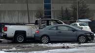 Toronto police investigating tow truck on fire in Scarborough parking lot