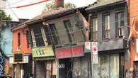 Crews ordered to demolish Toronto building leaning over the street