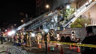 Five-alarm fire rips through downtown Montreal building, 2nd major fire in a week