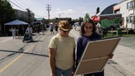 Yellowknife residents gather for the weekend at Old Town Ramble and Ride