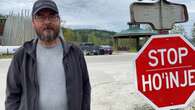 New stop signs in Dawson City, Yukon feature language of Tr'ondëk Hwëch'in First Nation