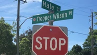 London's Trooper Wilson Place is heading for renaming, Plantation Road is not