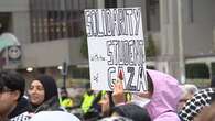 Students hold pro-Palestinian strikes and protest across Quebec