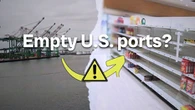 Are U.S. ports ‘ghost towns’ thanks to Trump’s tariffs?