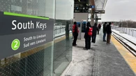 Line 2 delayed at South Keys Station, 1 platform operating
