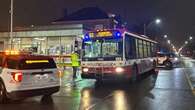 Man critically hurt after being struck by TTC bus outside station