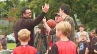 Charlottetown community keeps principal's spirit alive with new basketball court