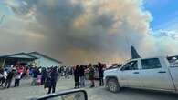 Out-of-control wildfire gets closer to Manitoba First Nation