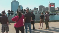 2 Royal Canadian Navy ships depart from Halifax for Operation Reassurance