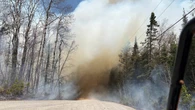 Cooler temperatures provide some relief for northwestern Ontario wildfires