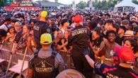 Stampede concertgoers raise safety concerns after rapper draws huge crowd