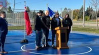 New basketball court honouring late Sea Bears captain Chad Posthumus unveiled in North Kildonan