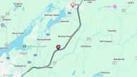 Section of Highway 1 remains closed after tanker crash, EMO-reported fuel spill