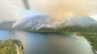 Officials urge boaters to stay off lakes near raging wildfire on Vancouver Island