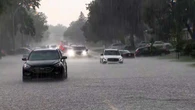 Relentless downpour turns Montreal area roads into flowing rivers