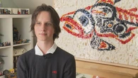 N.B. student recreates 'iconic' Bill Reid print with thousands of Legos