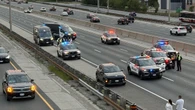 Man dead after motorcycle collides with pickup truck on Gardiner Expressway