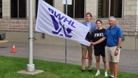 A local hockey hero's welcome for Michela Cava