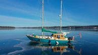 Sailboat still sitting at bottom of St. John River, two months after removal deadline