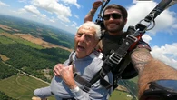 100-year-old veteran parachutes out of a plane, raising over $100K for SickKids hospital