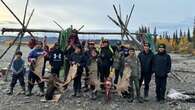 Youth, elders from Fort McPherson, N.W.T., head up the Peel River for moose camp