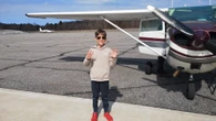 This Sudbury 11–year-old is on his way to becoming a pilot