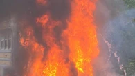 Dramatic video captures school bus explosion in Hammonds Plains