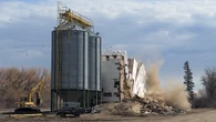 Another rural Manitoba icon lost as Austin's grain elevator demolished