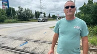 A train crossing in the Railway City has been in disrepair for months. Why isn't it fixed yet?