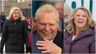 PC, NDP and Liberal leaders all visit Hamilton on last day before election