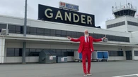 A (fashionable) Christmas came early to the Gander airport
