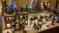 Lego sets bring a multigenerational flavour to Christmas village displays