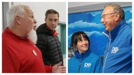 As election day draws close, Wakeham and Hogan visit districts they hope to flip