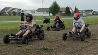 Start your engines: Northeast B.C. go-kart club students celebrate with year-end test drive