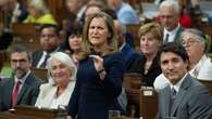 Freeland's resignation pushes deficit news to one side on a very strange day in Canadian politics