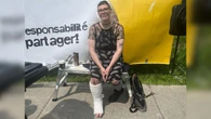 Community shows support for unhoused woman allegedly targeted by driver in Brossard, Que.