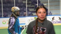 This 19-year-old female lacrosse player from Kanehsatà:ke is making history
