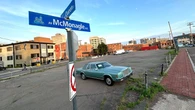 Moncton buying back parking lot it swapped for Castle Manor lawn