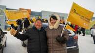 Striking Nunavik teachers push for accelerated contract talks