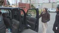 This woman's house collapsed a month ago, and she and her son have been living in their cars ever since