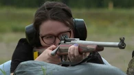 Ranger (for a day) Regan Burden tries her hand at the Canadian Rangers C19 Rifle