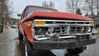 Yellowknifer restoring rare truck after multi-vehicle crash Thanksgiving weekend