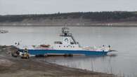 As Fort Simpson, N.W.T., ferry crossing opens for the season, low water levels worry mayor