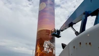 Water tower art piece serves as beacon for Shaunavon's South West Mural Fest