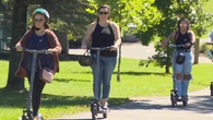 E-scooter riders urged to take safety seriously after woman without helmet dies, another is injured