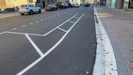 New bike lane added in downtown Sudbury on a busy one-way street