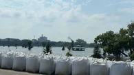 Brandon floodwaters fall, Manitoba city remains on high alert